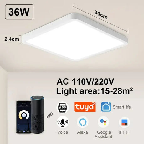 led panel ceiling light