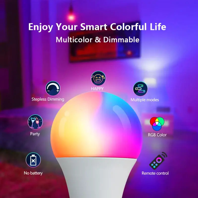 the smart light bulb with the smart app