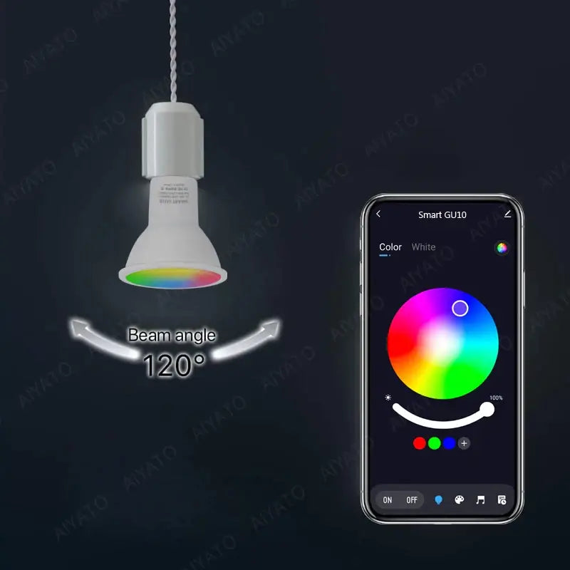 The smart light bulb with the smart app