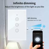 Smart light dimmer switch.