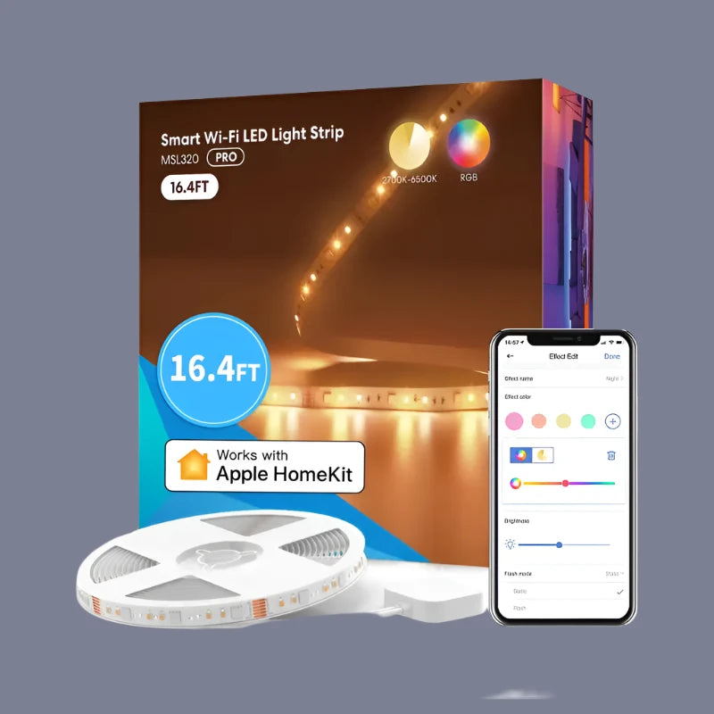 the smart smart light strip with smart app