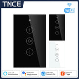 Smart light switch with touch controls.