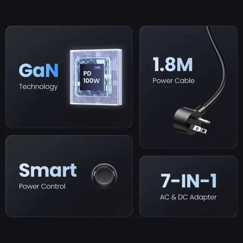 The new smart phone with a built in power
