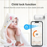Smart radiator thermostat with child lock function.