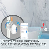 Smart water valve system.