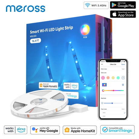 the smart wi - led strip with smart app