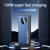 120W Fast Charging Power Bank 50000mah - Compact Power Delivery PD External Phone External Battery