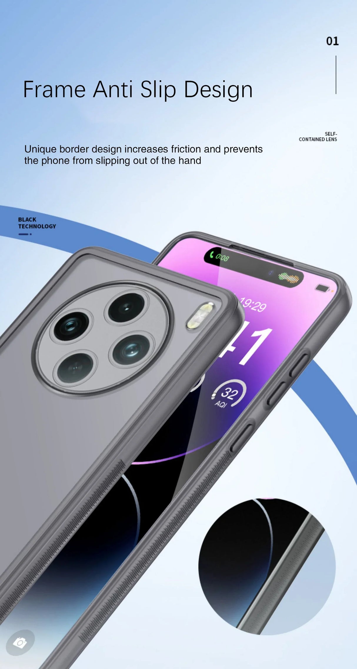 Luxury Soft Silicone Phone Case for VIVO X100 Pro 5G Full Lens Camera Protection Shockproof Transparent Cover