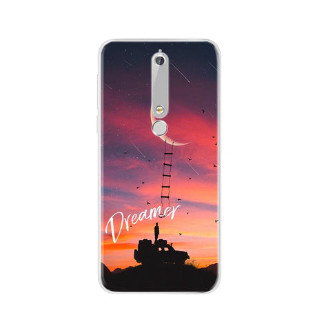 Smartphone case with a dreamy design.