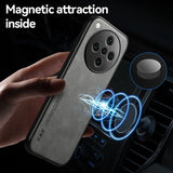 A smartphone case with magnetic attraction for car mounts.