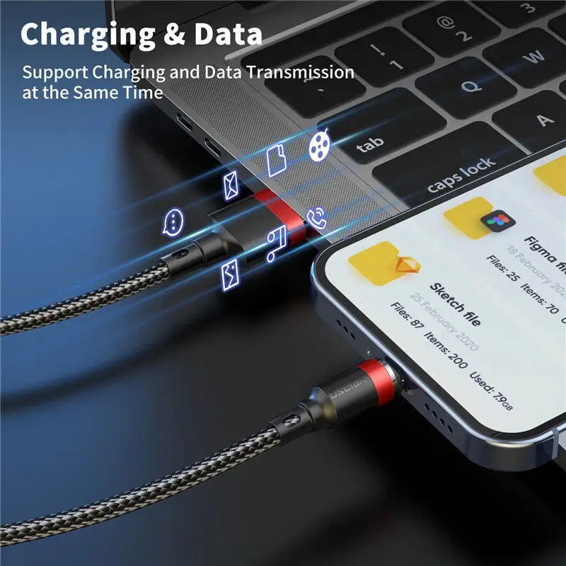 charging cable for iphone and ipad