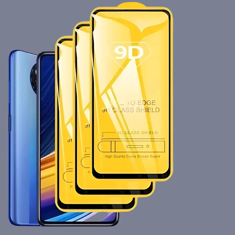 1x 2x 3x 4x 5x 9D gehärtetes Glas Displayschutzfolie für IPhone 11 12 13 Pro Max Plus 13 14 XS MAX X XR