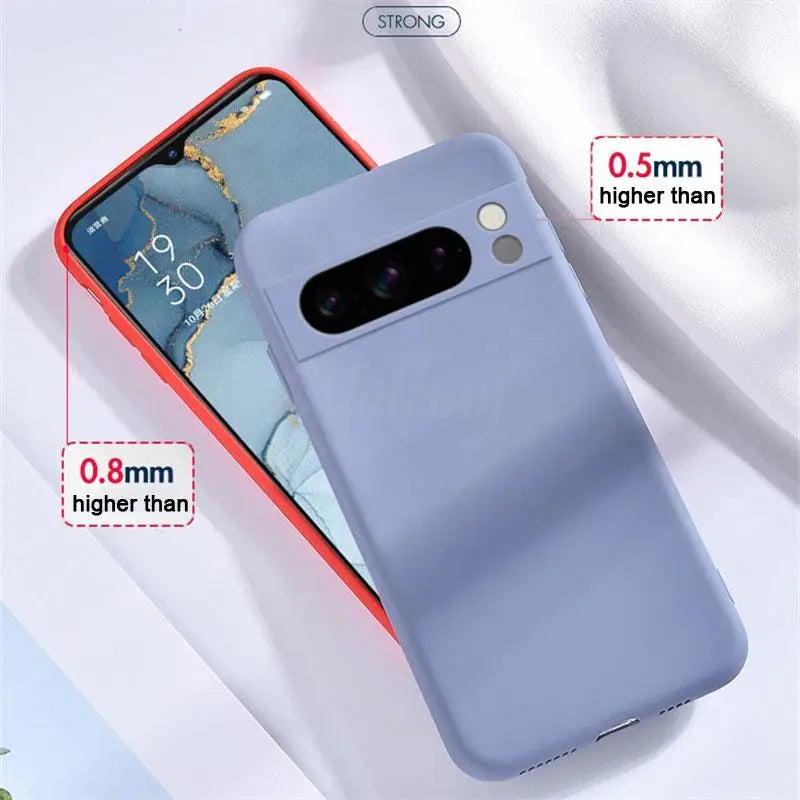 Luxury Silicone Shockproof Case For Google Pixel 8 Pro 8A 7A 7 6A 6 Pro Protector TPU Cover