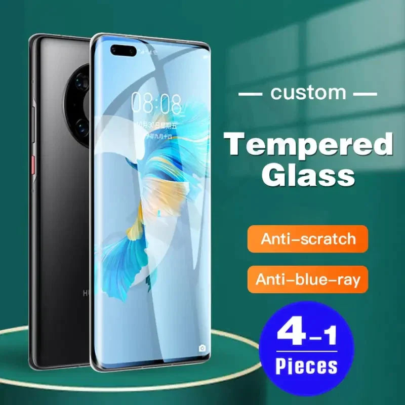 the new smartphone with the new tempered glass screen protector