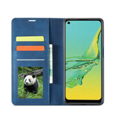 Smartphone wallet case with card slots and a panda photo insert.