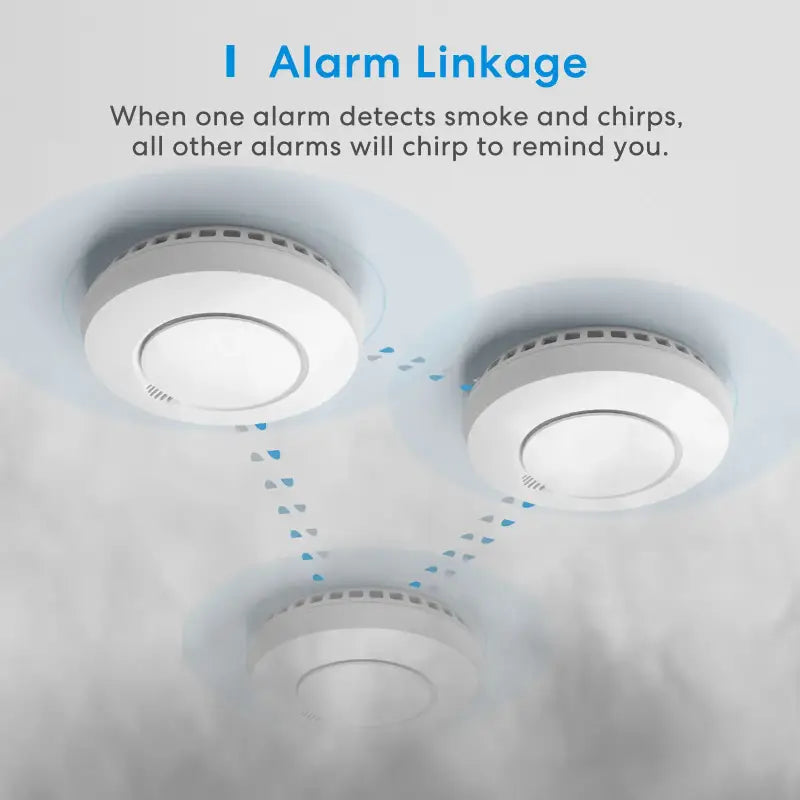 a smoke detector with smoke coming out of it