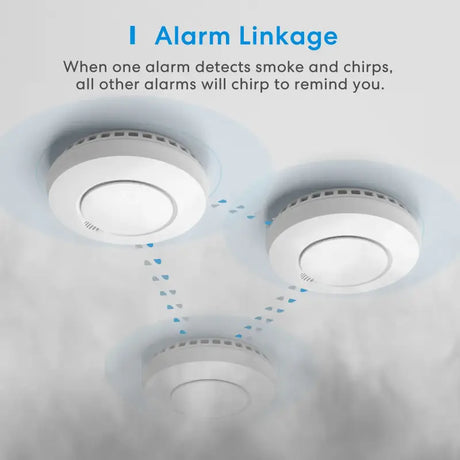 A smoke detector with smoke coming out of it