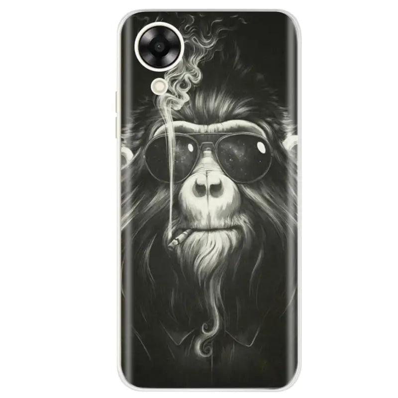 the lion smoking phone case