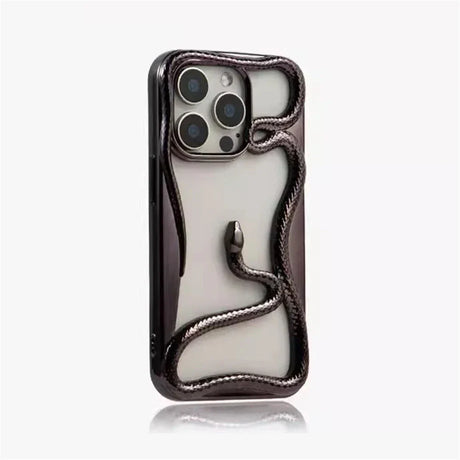 Snake-themed phone case.