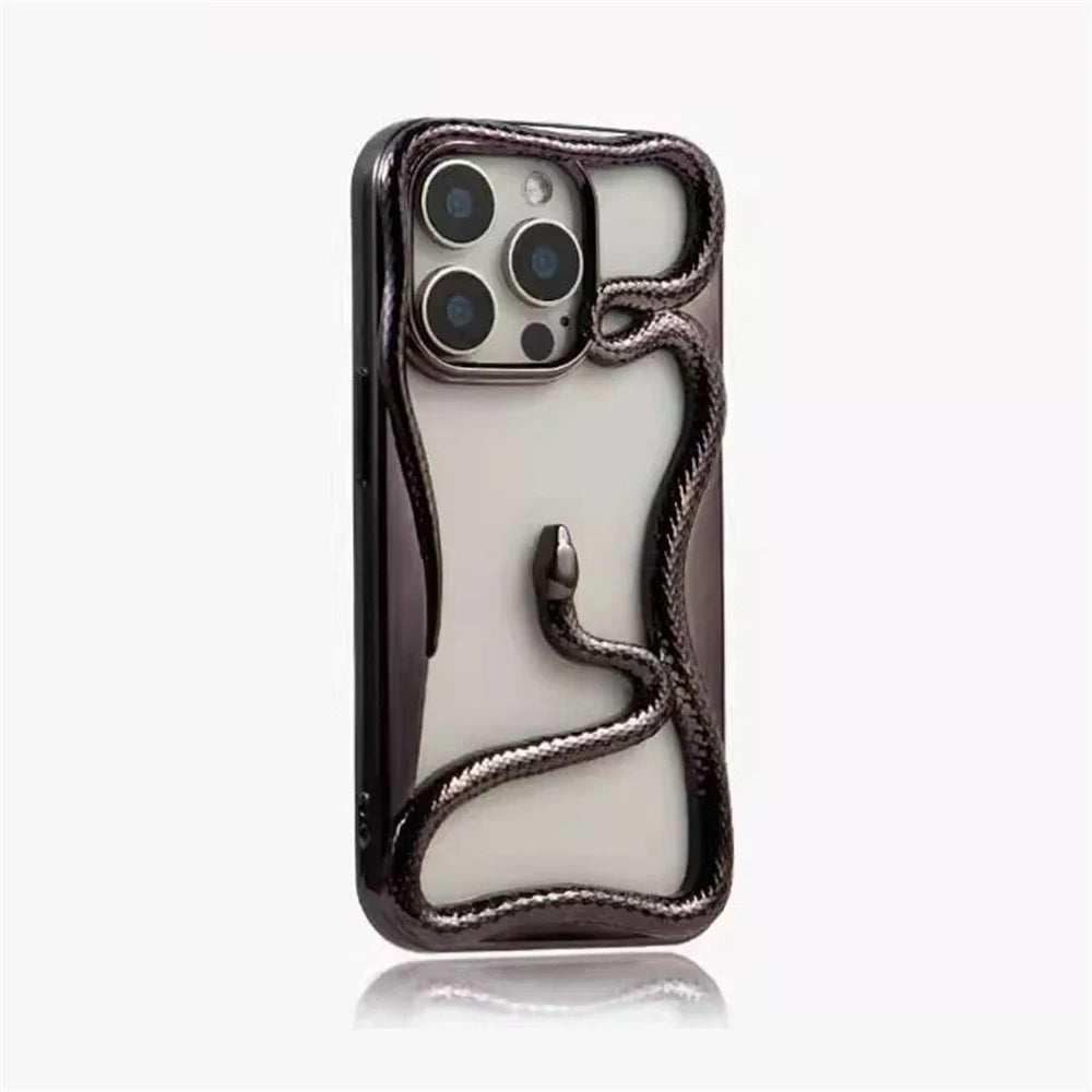 Snake-themed phone case.