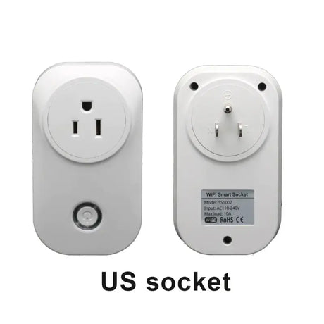 The us socket plug is shown with the us socket