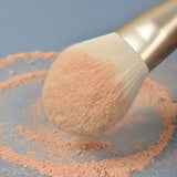 a brush with powder on it