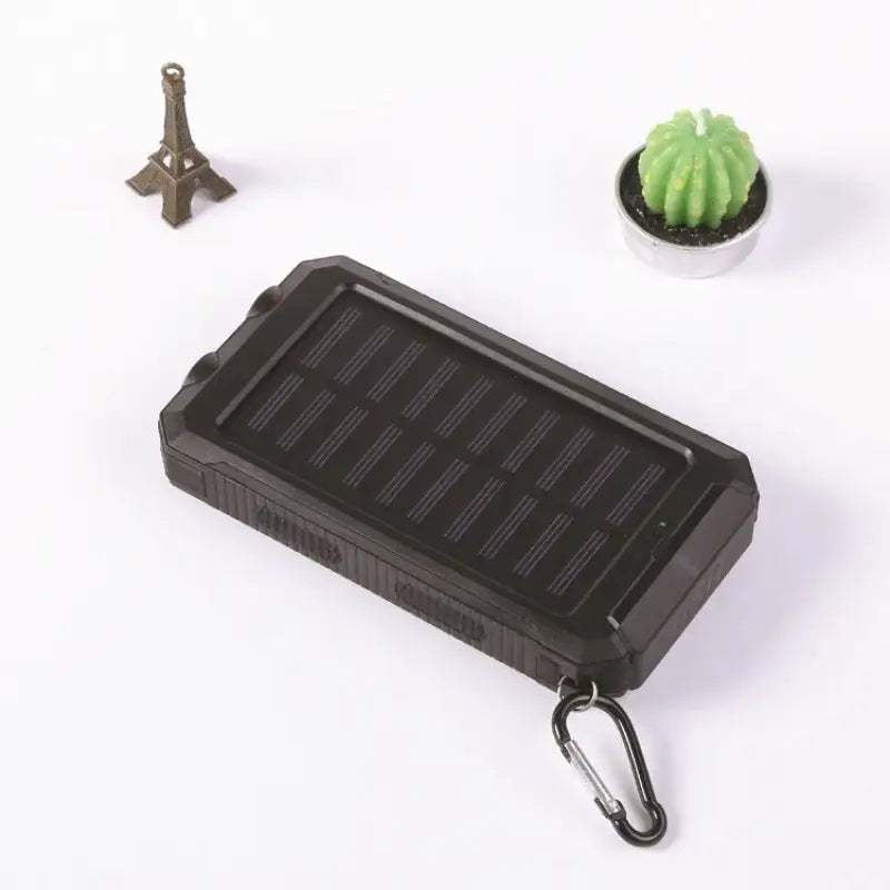 solar power bank with keychain