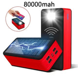 solar power bank with led