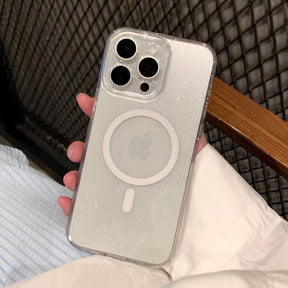 Sparkly iPhone case with MagSafe.