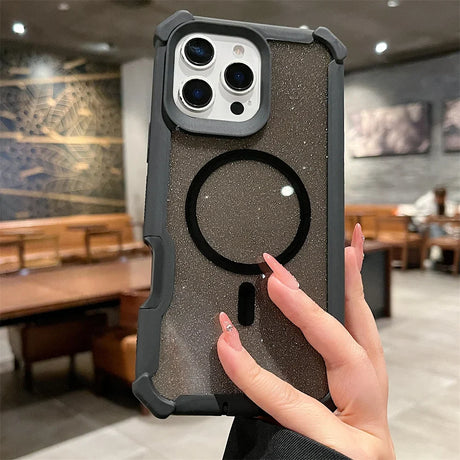 Sparkly phone case with MagSafe.