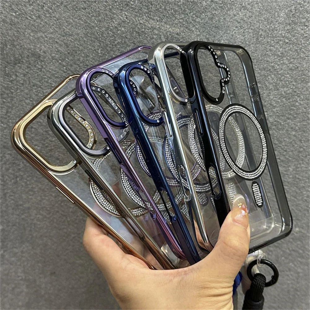 Sparkly phone cases.