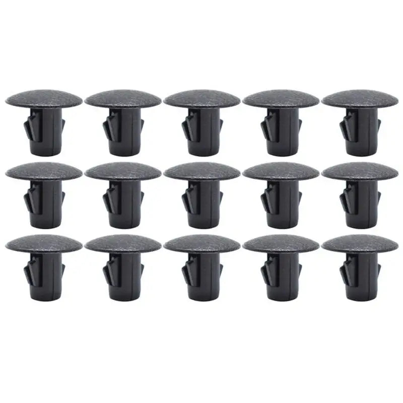 10 pack black plastic knobs for guitar guitar