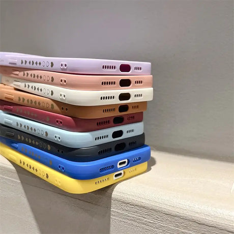 a stack of cell phones