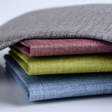 a stack of folded linen