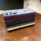 a stack of four iphone cases