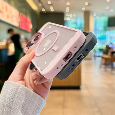 Stacked phone cases.