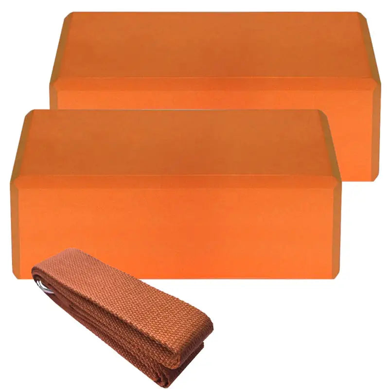 orange gift boxes with a brown ribbon