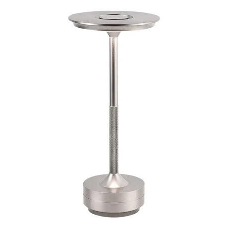 The stainless steel table base is a great addition to any room