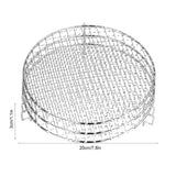 stainless steel wire mesh basket for grilling