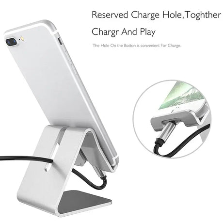 The charging stand for iphone and ipad