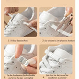 a step by step guide to tying a shoe