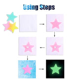 glow in the dark star wall stickers