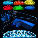 glow car interior decoration