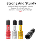a group of three different colors of vapors with the words strong and sturdy
