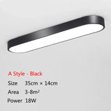 a style black led ceiling light