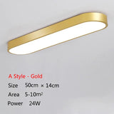 a style gold led ceiling light