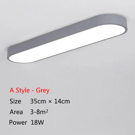 a style grey led ceiling light