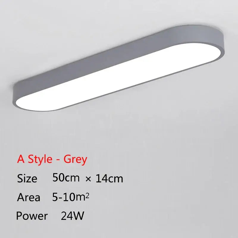 a style grey led ceiling light