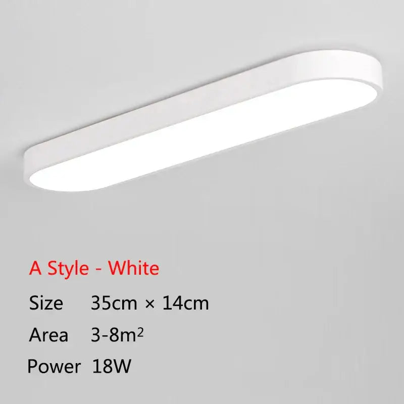 a style white led ceiling light