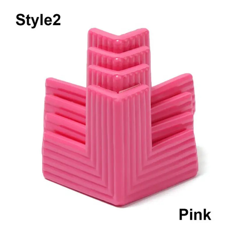 a pink plastic block with the words style 2 and pink